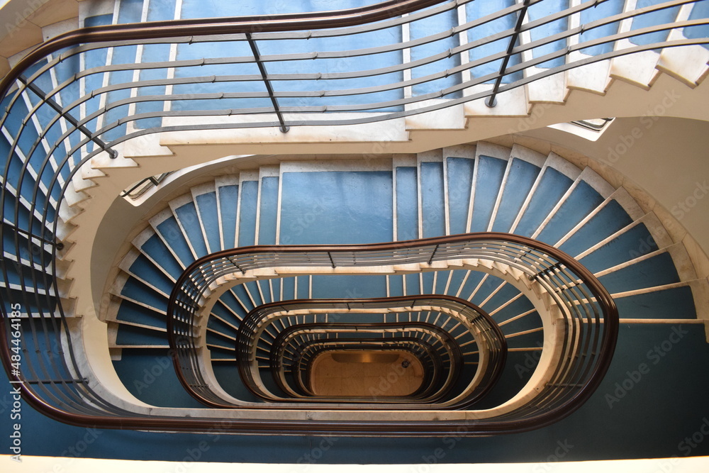 Fototapeta premium spiral staircase 