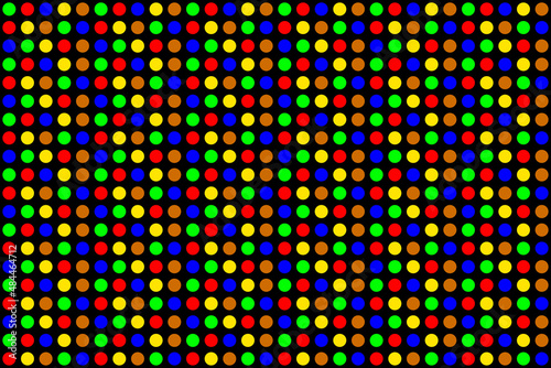 Textura o fondo de círculos de colores