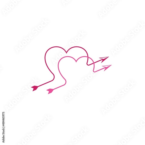 Valentines day logo © mhasanudin