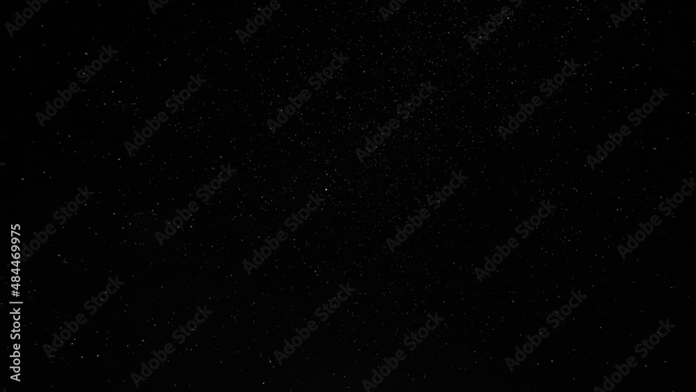 Milky Way Close Up Moving Across the Night Sky, Stars. Time Lapse Stock ...
