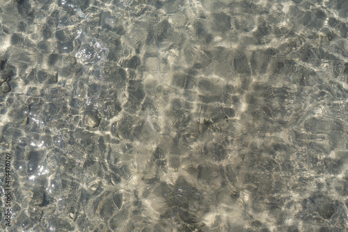sea ​​water texture, top view