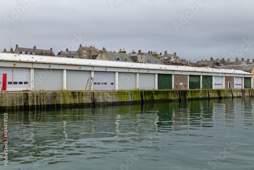 Photos BUCKIE,MORAY,SCOTLAND - 2 FEBRUARY 2022: This is the scene of a very cloudy and