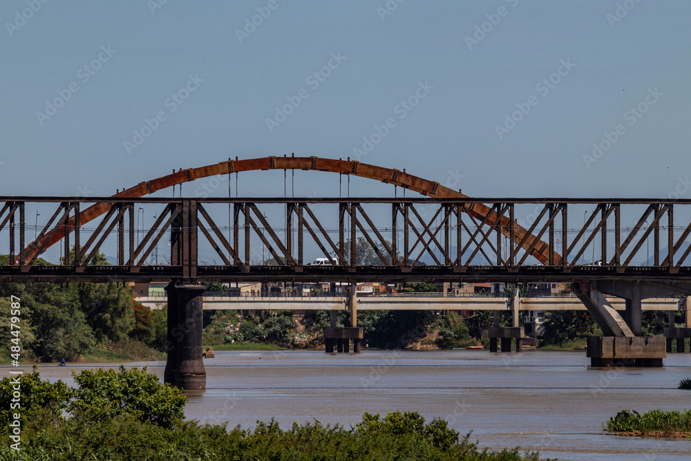 Bridges over the Paraíba do Sul River Campos dos Goytacazes