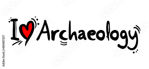 I love Archaeology heart