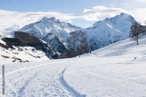Les Deux Alpes est une station de sports d hiver fran  aise situ  e en Oisans  dans le massif des   crins. Localis  e dans le d  partement de l   Is  re et la r  gion d   Auvergne-Rh  ne-Alpes