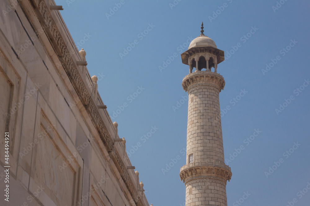 Minarete del Taj Mahal