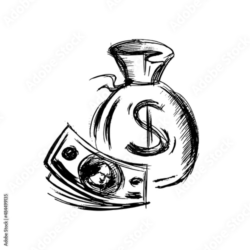 Money, dollars. Currency and finance. Business and Economics.