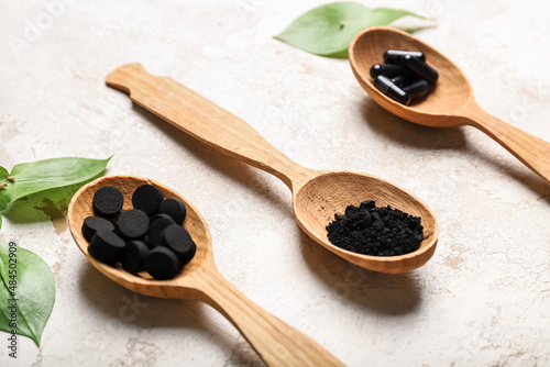 Spoons with different types...