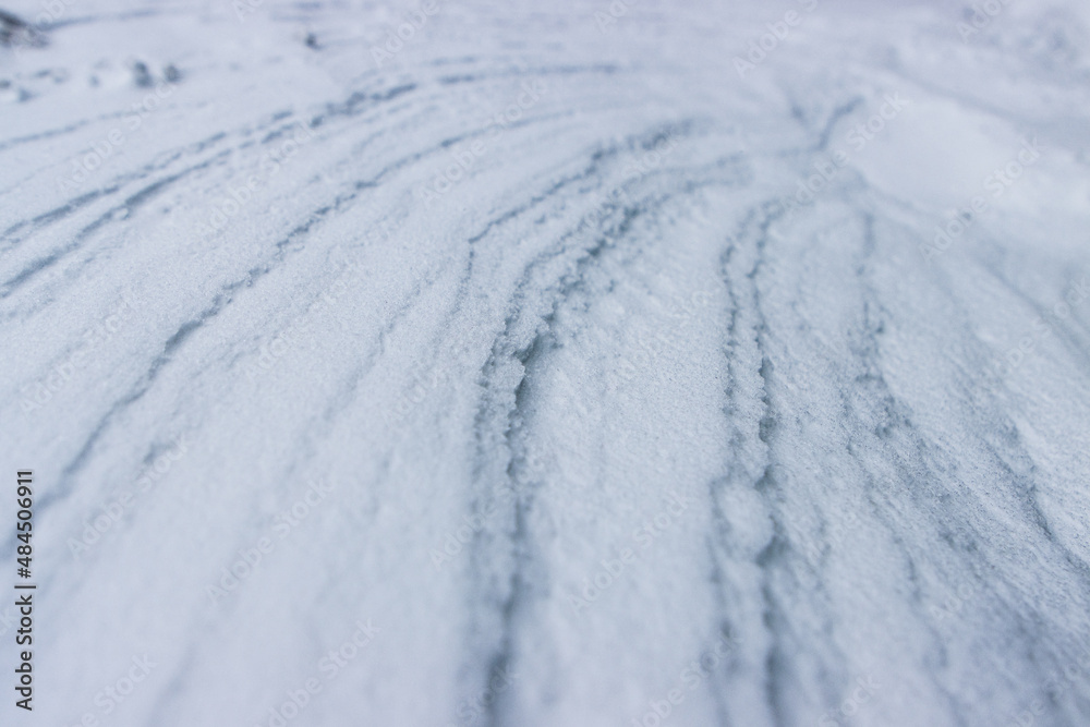 Wind Pattern in the Snow