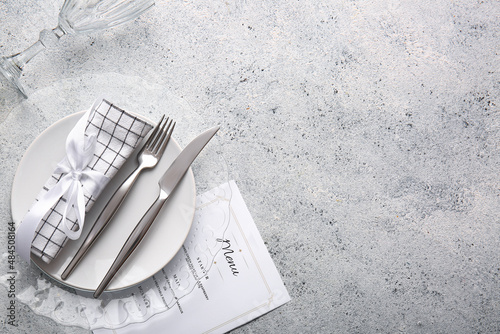Beautiful table setting for...