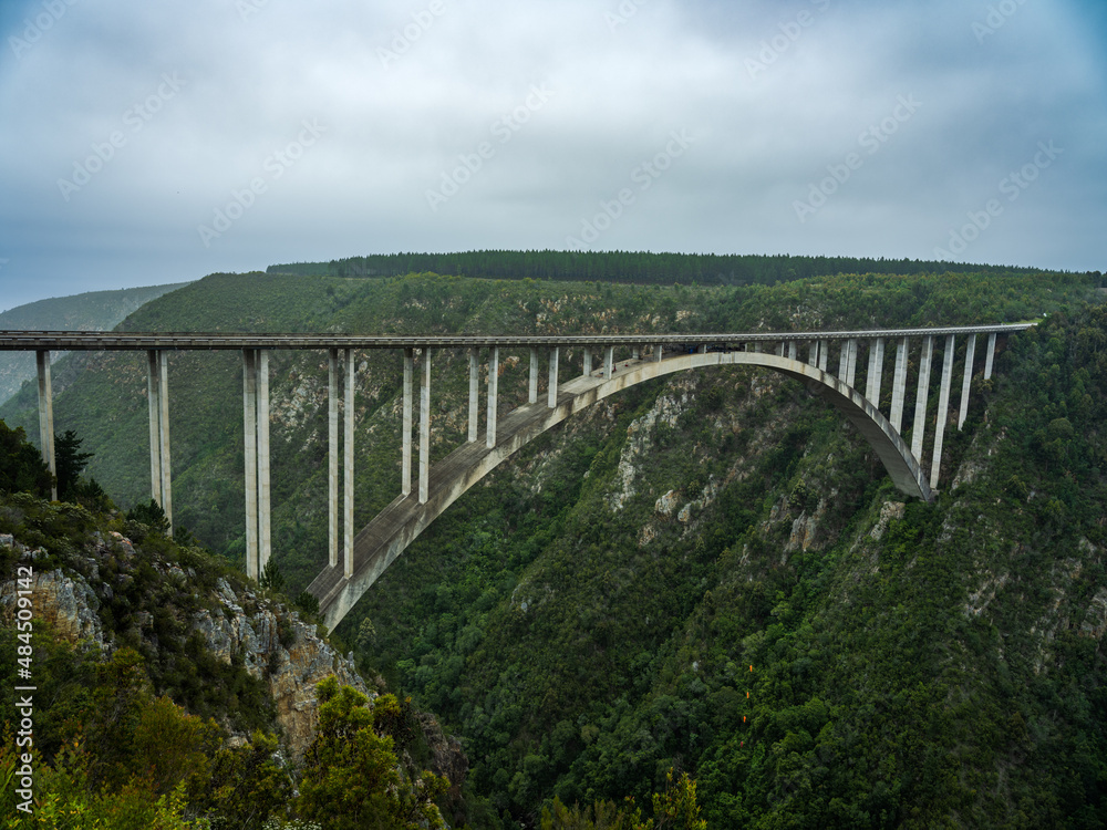 Bloukrans Bridge in the Garden Route South Africa