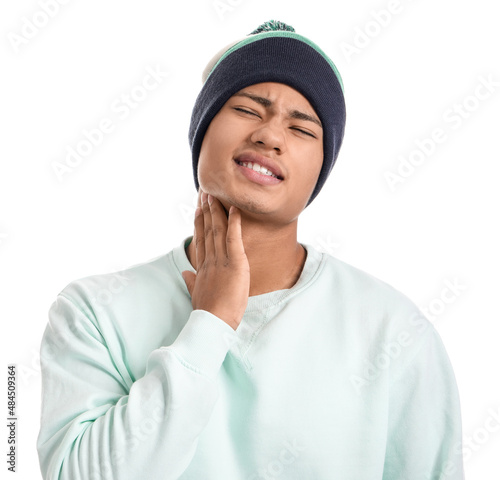 Ill African-American guy wi...