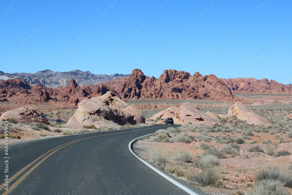 road in the desert