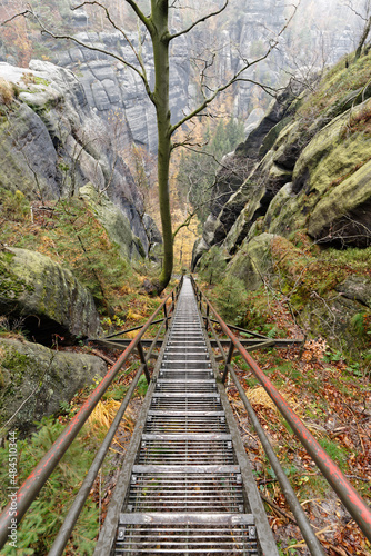 Elbsandsteingebirge - Abwärts