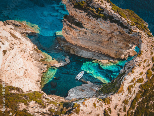 Tripitos Arch on Paxos island