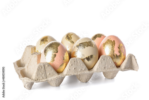 Holder with Easter eggs dec...