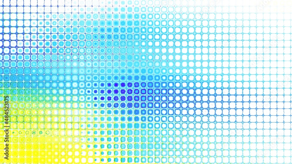 Abstract fractal pattern. Polka dot background.