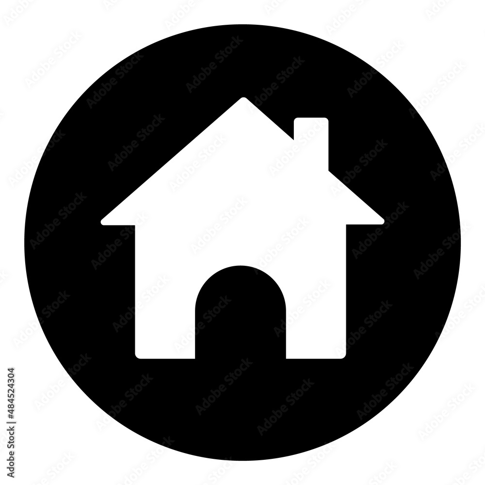 Home Flat Icon Isolated On White Background Home Flat Icon Isolated On White Background