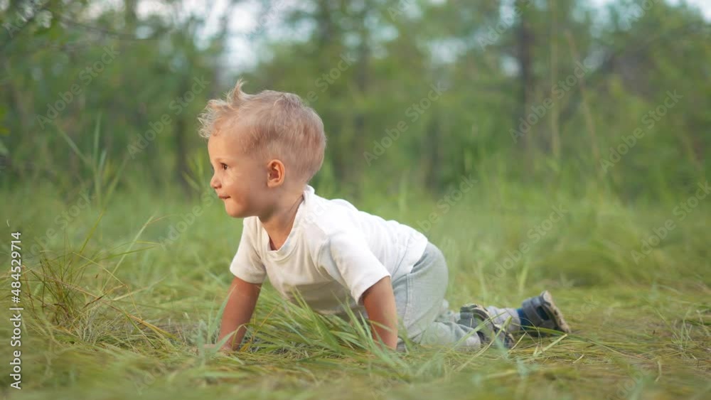 little baby boy crawling a on the grass in the park. happy family kid dream concept. little boy baby crawling outdoors in the park playing fun. happy family childhood concept little baby boy crawling a on the grass in the park. happy family kid dream concept. little boy baby crawling outdoors in the park playing fun. happy family childhood concept