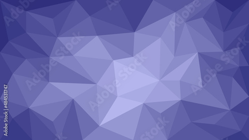 Vector abstract polygonal very peri background. Geometric shapes. Low poly style. In the color of the year 2022. Design templates for banner, web, social network. Copyspace.