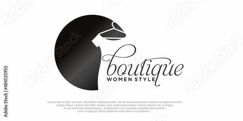 Clothing & Fashion Logo design vector template.