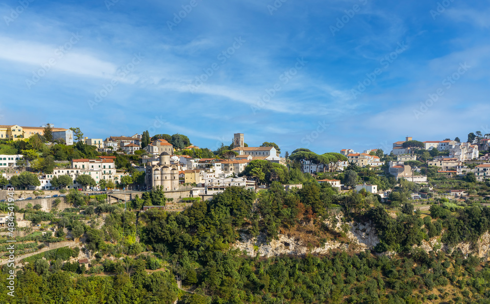 Panorama of Ravello, Amalfi coast, Italy