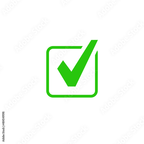 Tick or check mark icon symbol