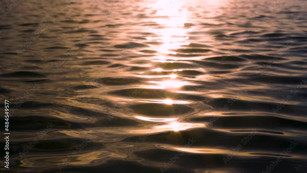 Close up of ocean waves at sunset. Close up of ocean waves at sunset.