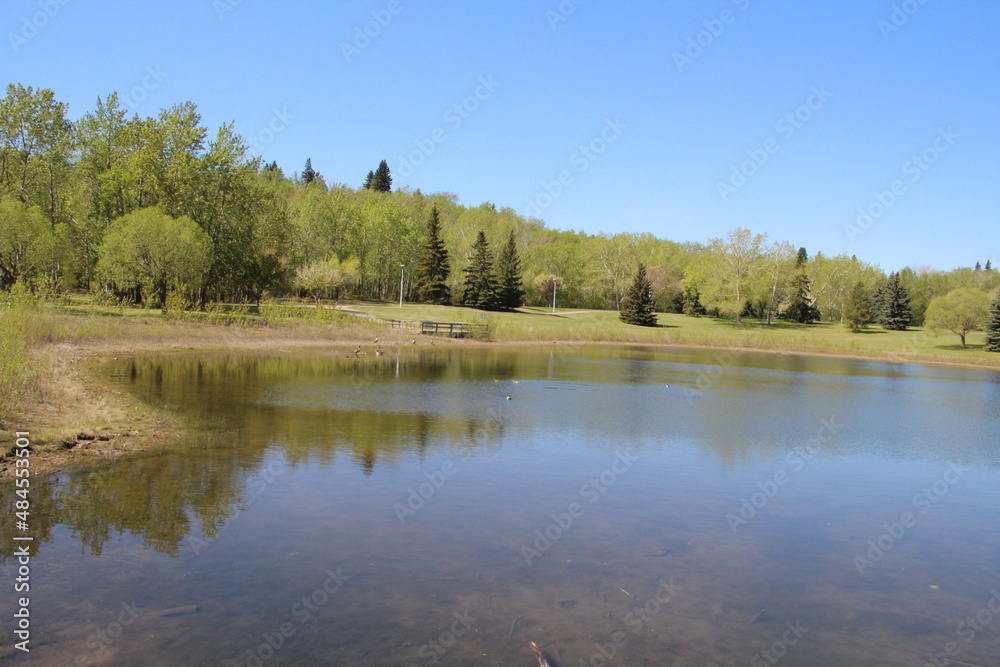 Spring On The Lake, Gold Bar Park, Edmonton, Alberta