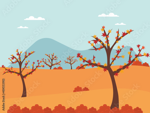 Autumn vector illustration