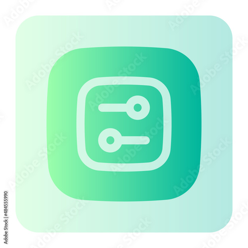 toggle gradient icon