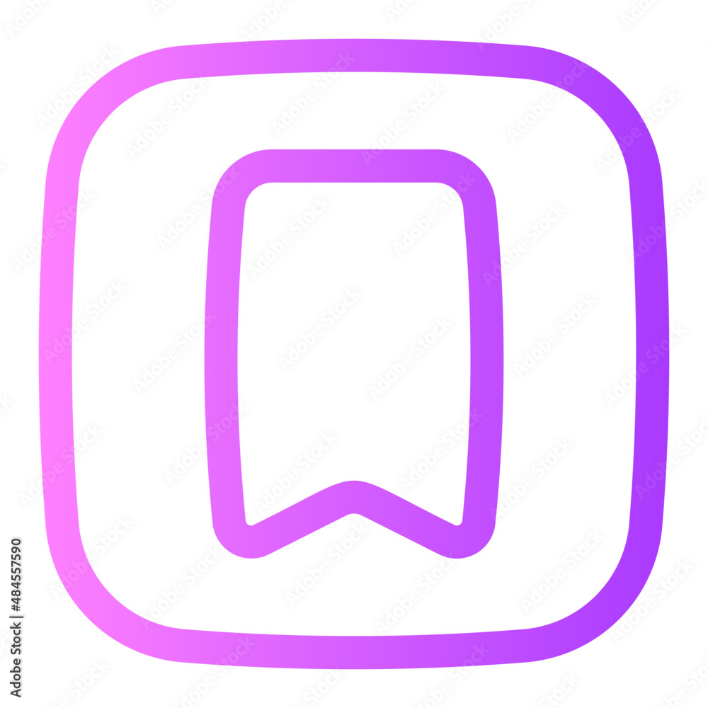 bookmark gradient icon bookmark gradient icon