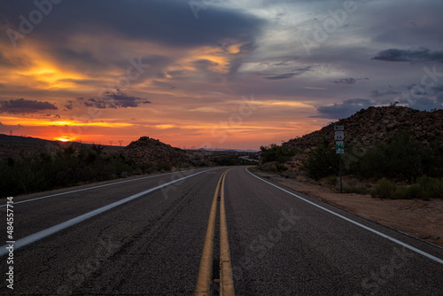 The Route 66 in Arizona