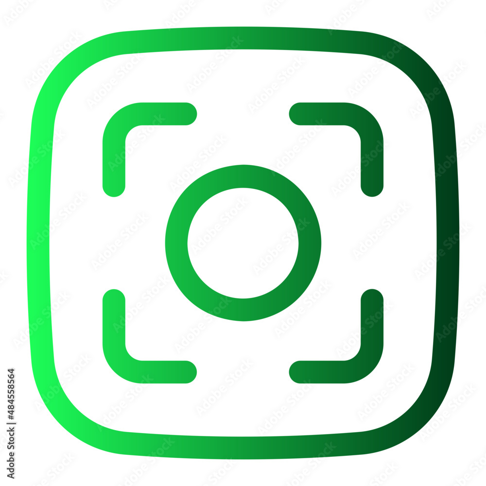 scan gradient icon scan gradient icon