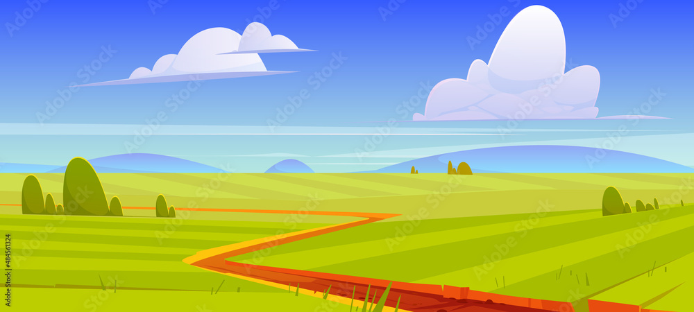 Dirt Road Vector