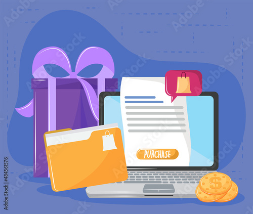 online purchases and pay