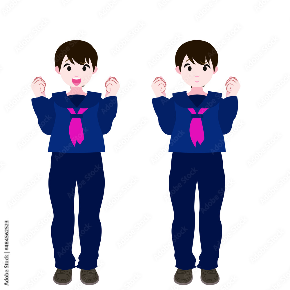 グッとするセーラー服の女学生 グッとするセーラー服の女学生