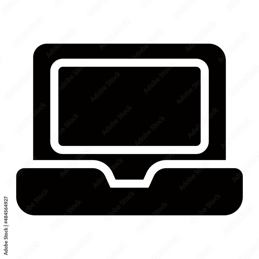 laptop glyph icon laptop glyph icon
