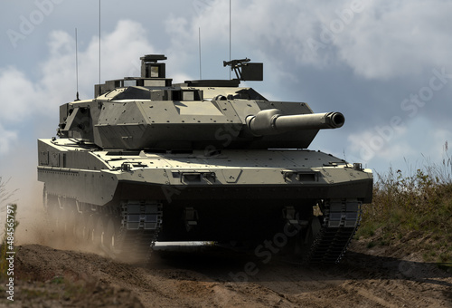 Fényképezés German Main Battle Tank Leopard 2A5