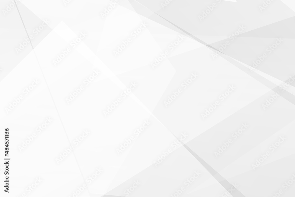 Obraz premium Abstract white and grey on light silver background modern design. Vector illustration EPS 10.