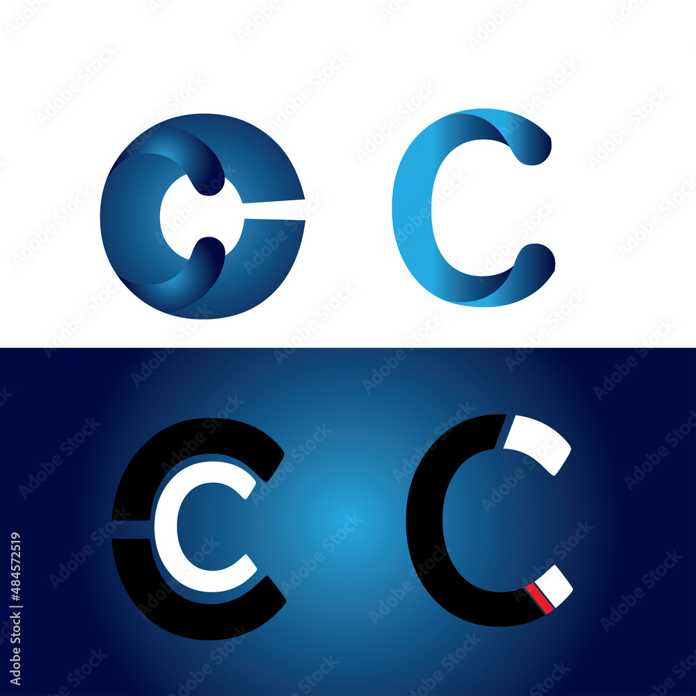 Initial letter  logo design vector