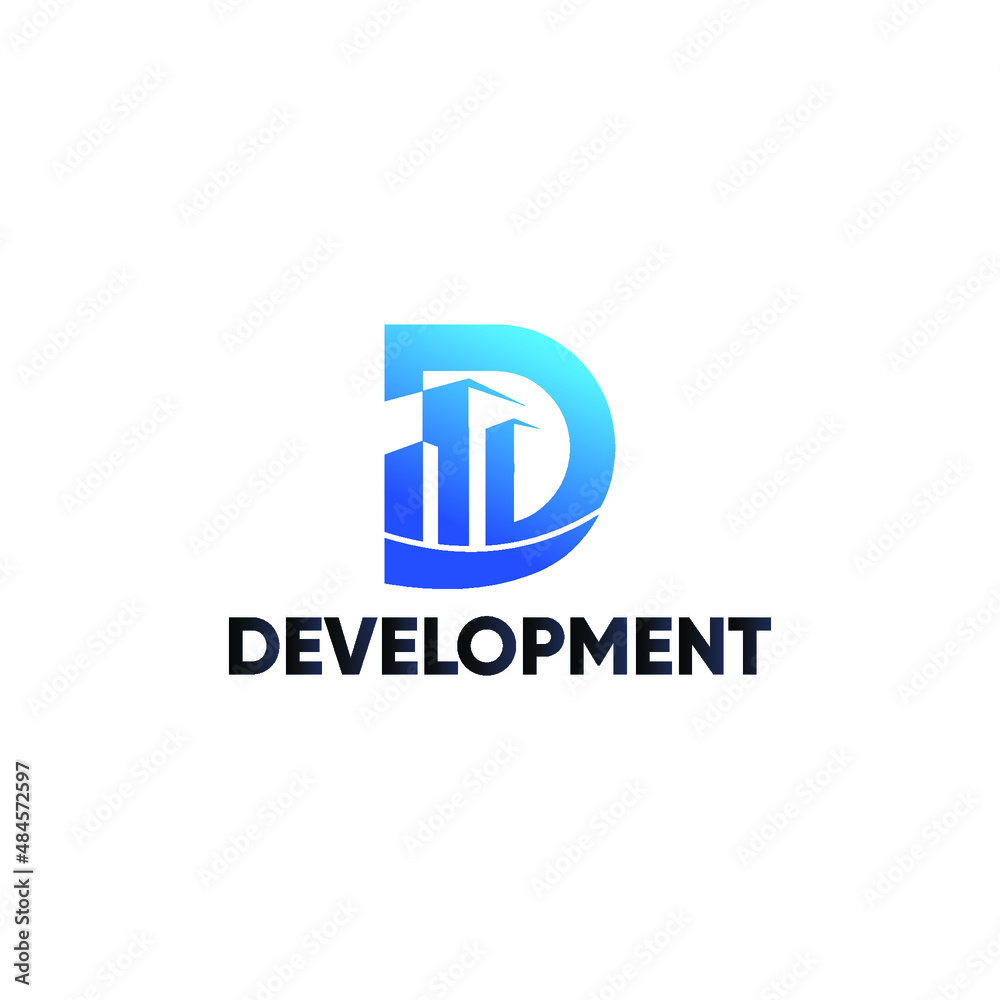 Development logo design Development logo design