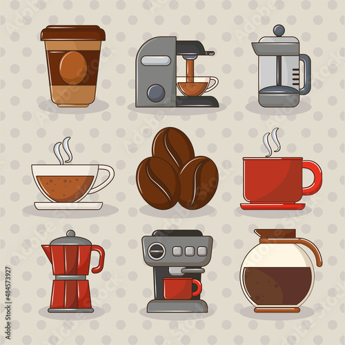 coffee and cups