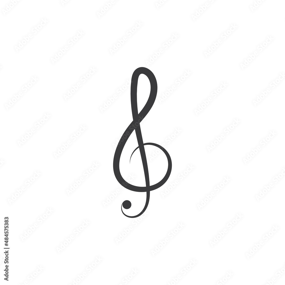 Music Note Icon Vector illustration design Music Note Icon Vector illustration design