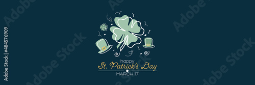 Happy St. Patricks Day card. 