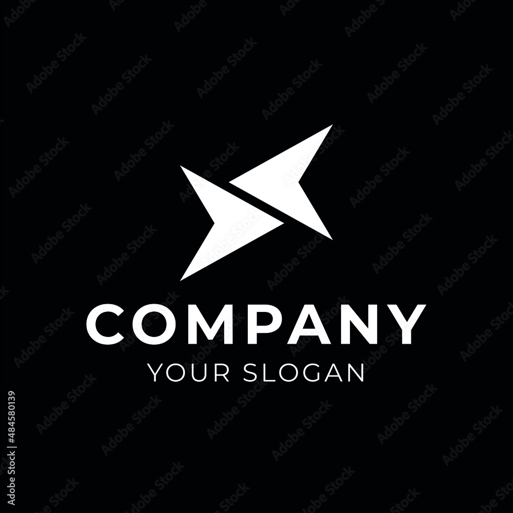 Minimalist, Clean, Company Logo Symbolt Vector Minimalist, Clean, Company Logo Symbolt Vector