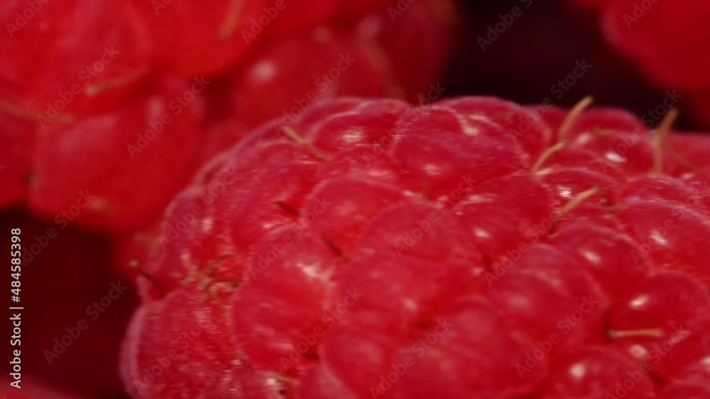 Extreme macro raspberry sliding view Extreme macro raspberry sliding view
