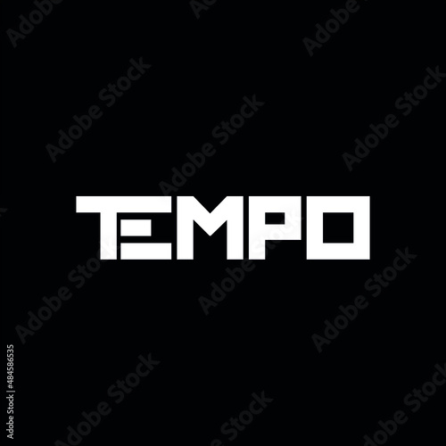 Tempo, Elegant, Minimalist Letter Vector Logo	