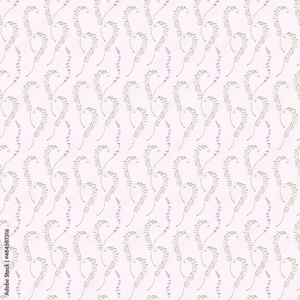 watercolor flowers seamless pattern. watercolor flowers seamless pattern.