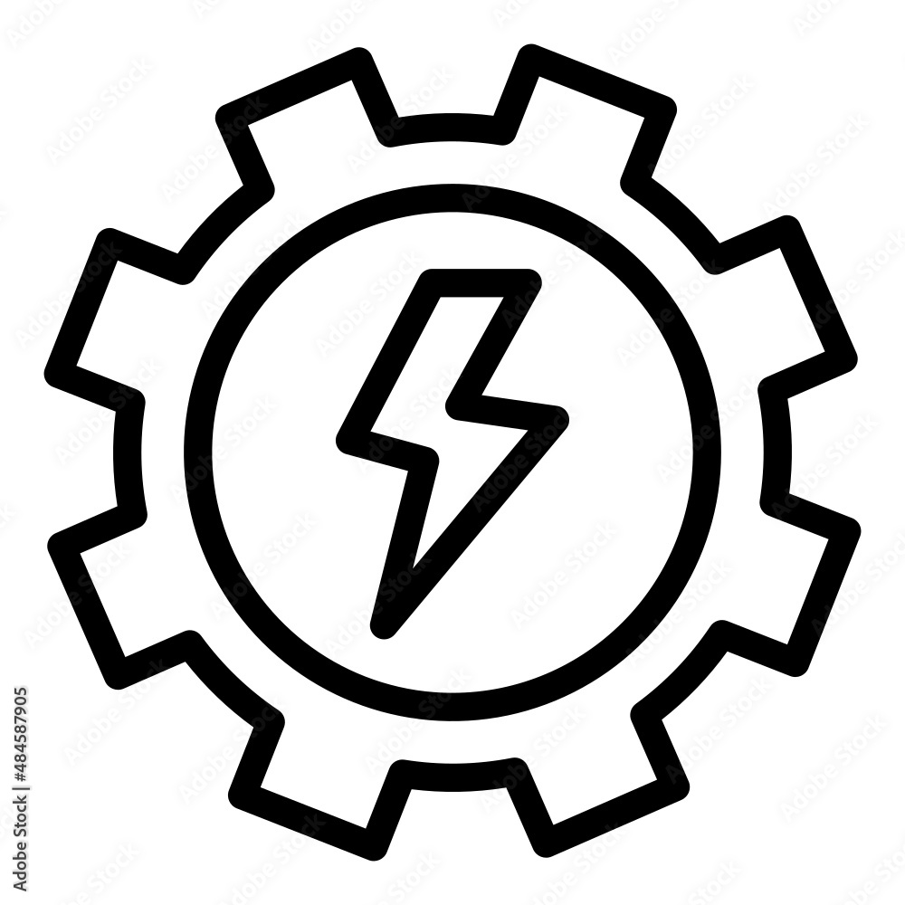 gear thunder icon gear thunder icon